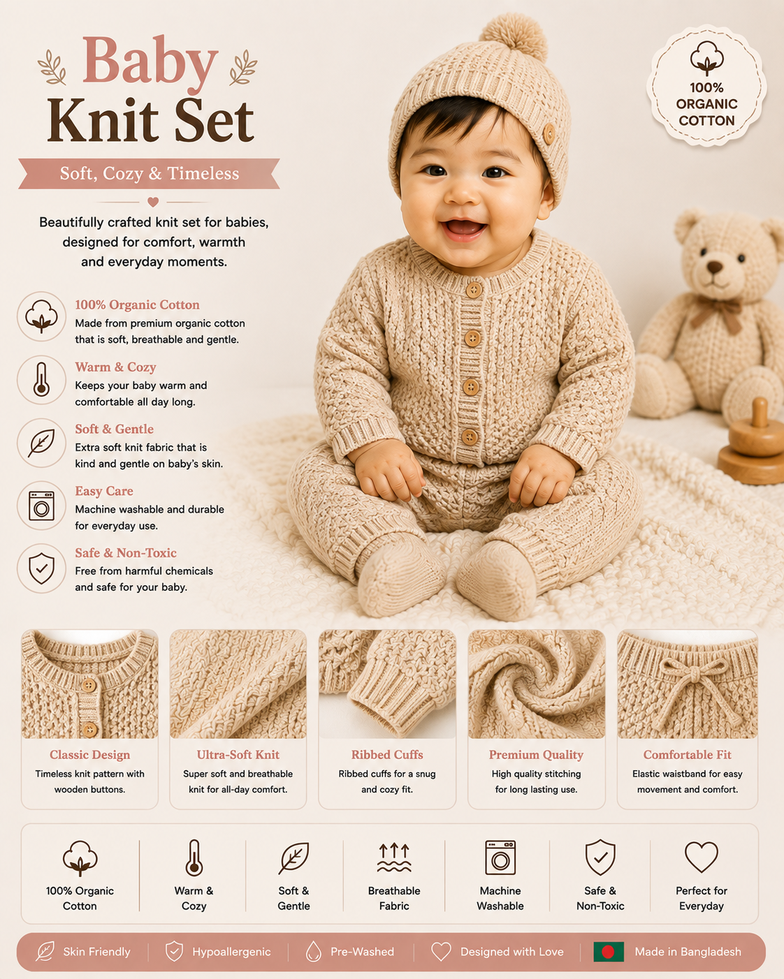Baby Knit Set