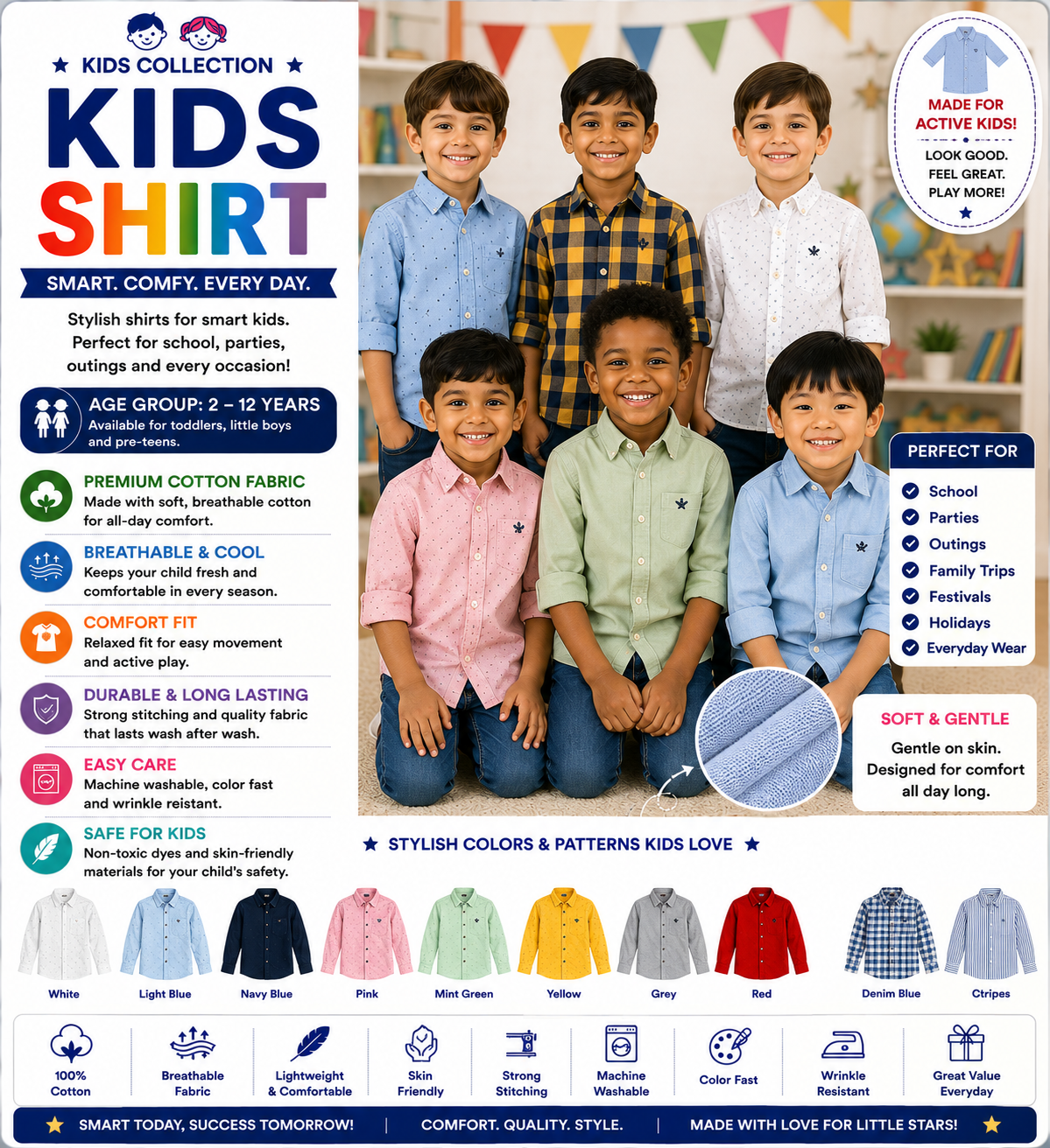 .Kids Shirt