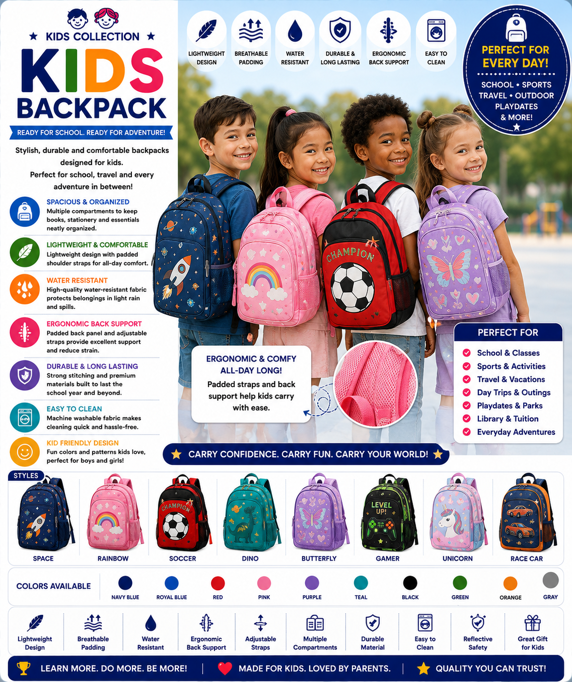 .Kids Backpack
