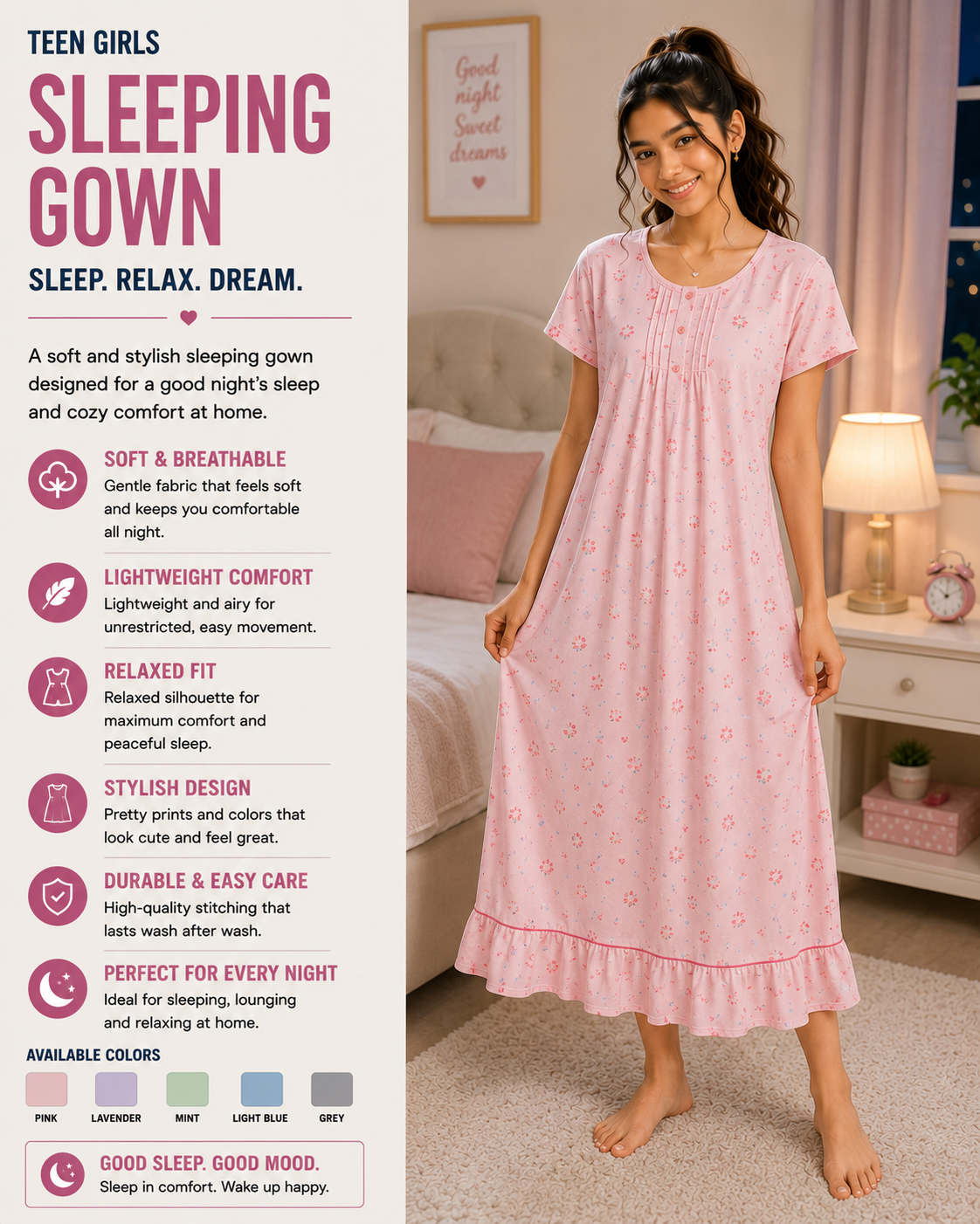 sleeping gown