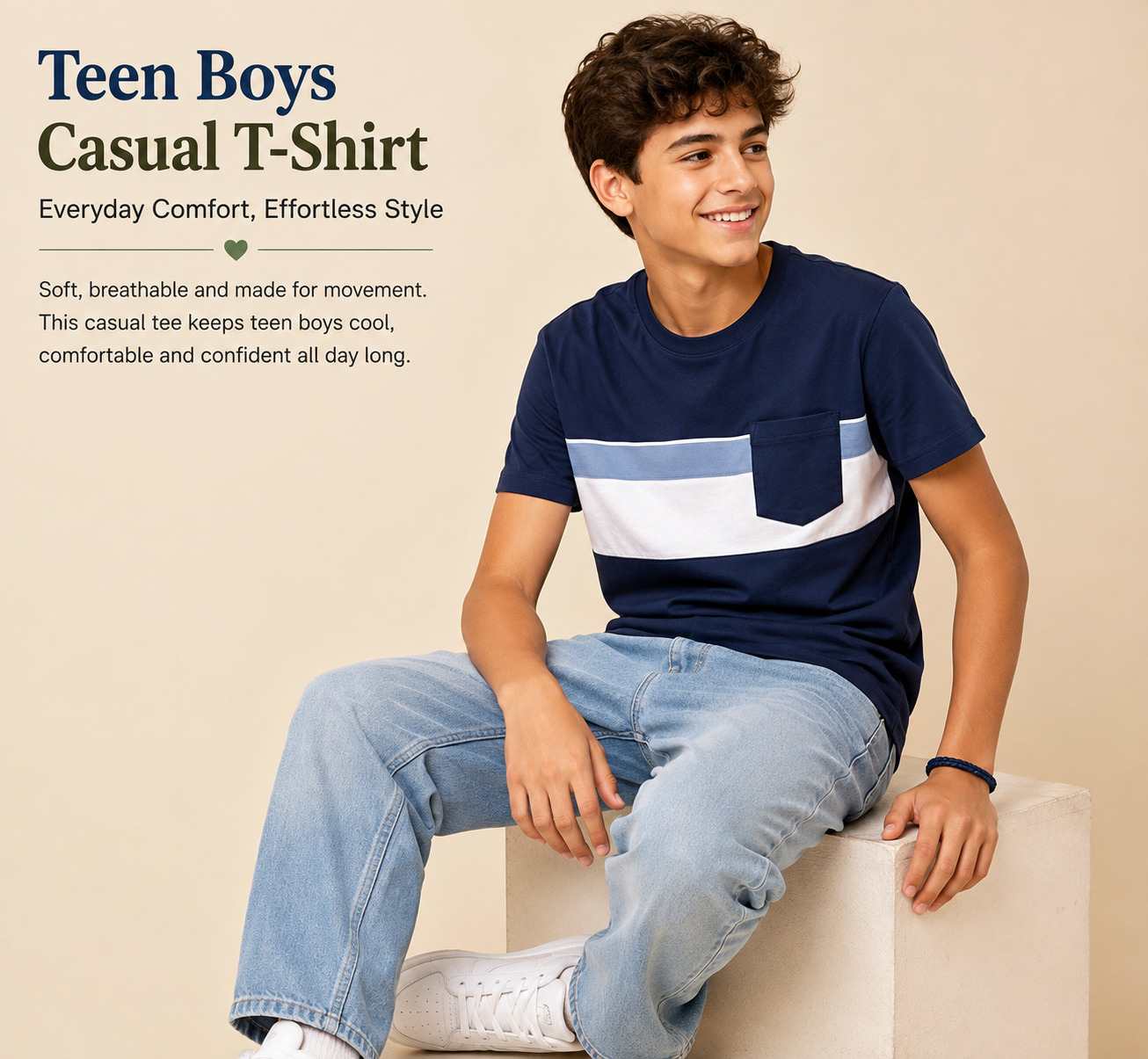 casual polo shirt