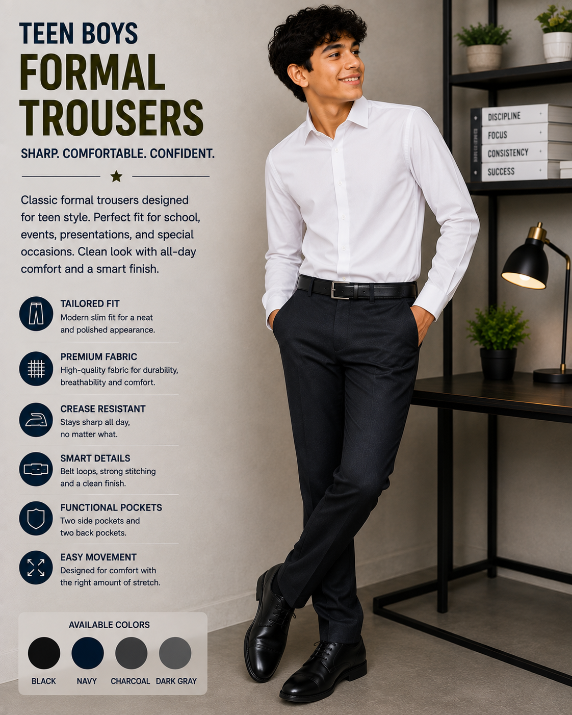 formal trouser