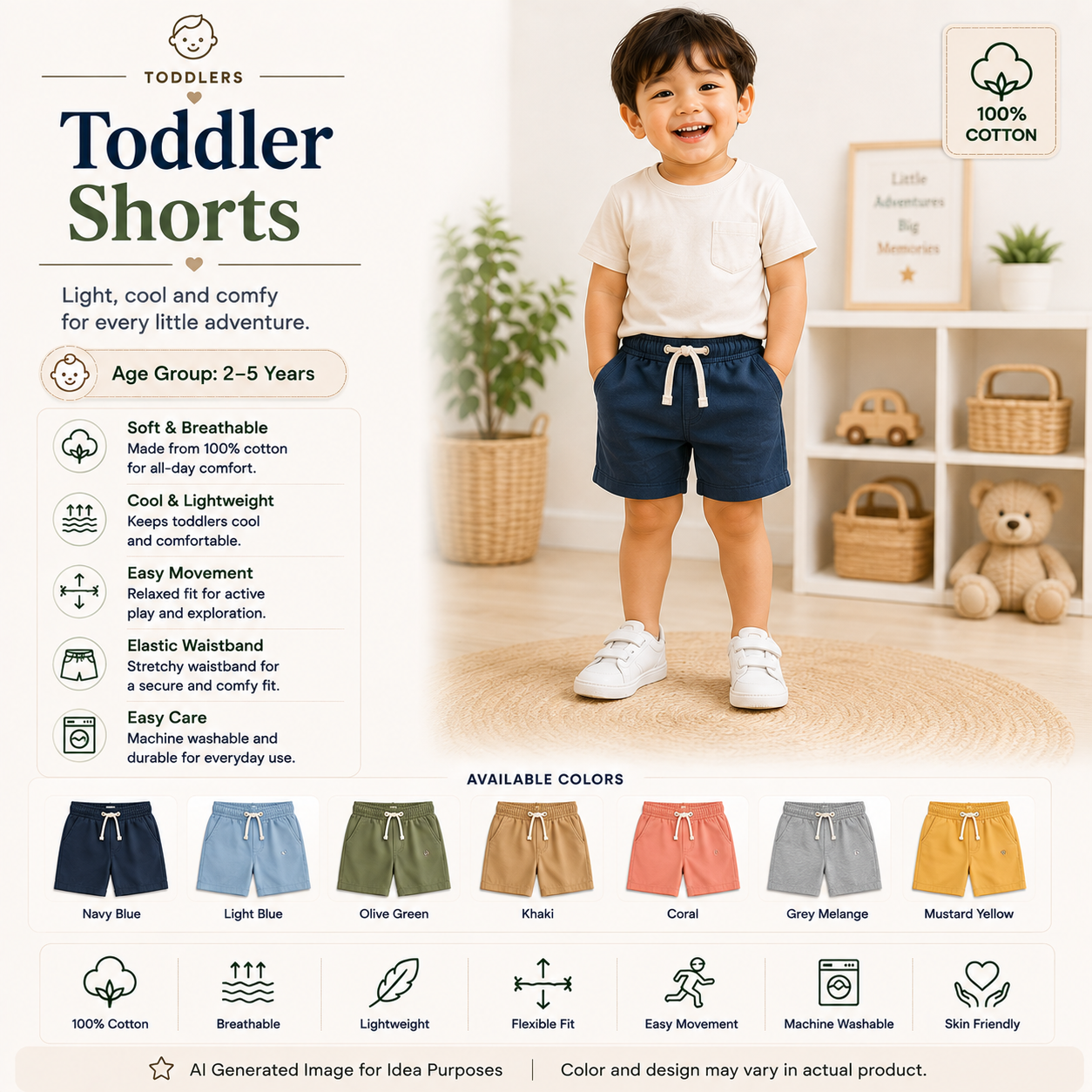 .Toddler Shorts