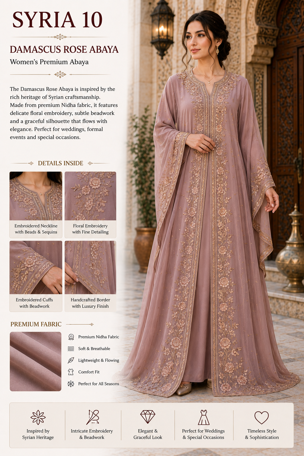 Damascus Rose women