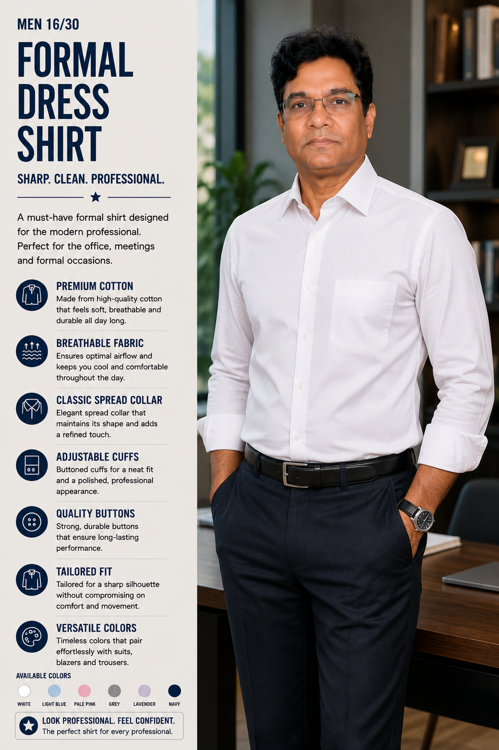 formal dress shirt