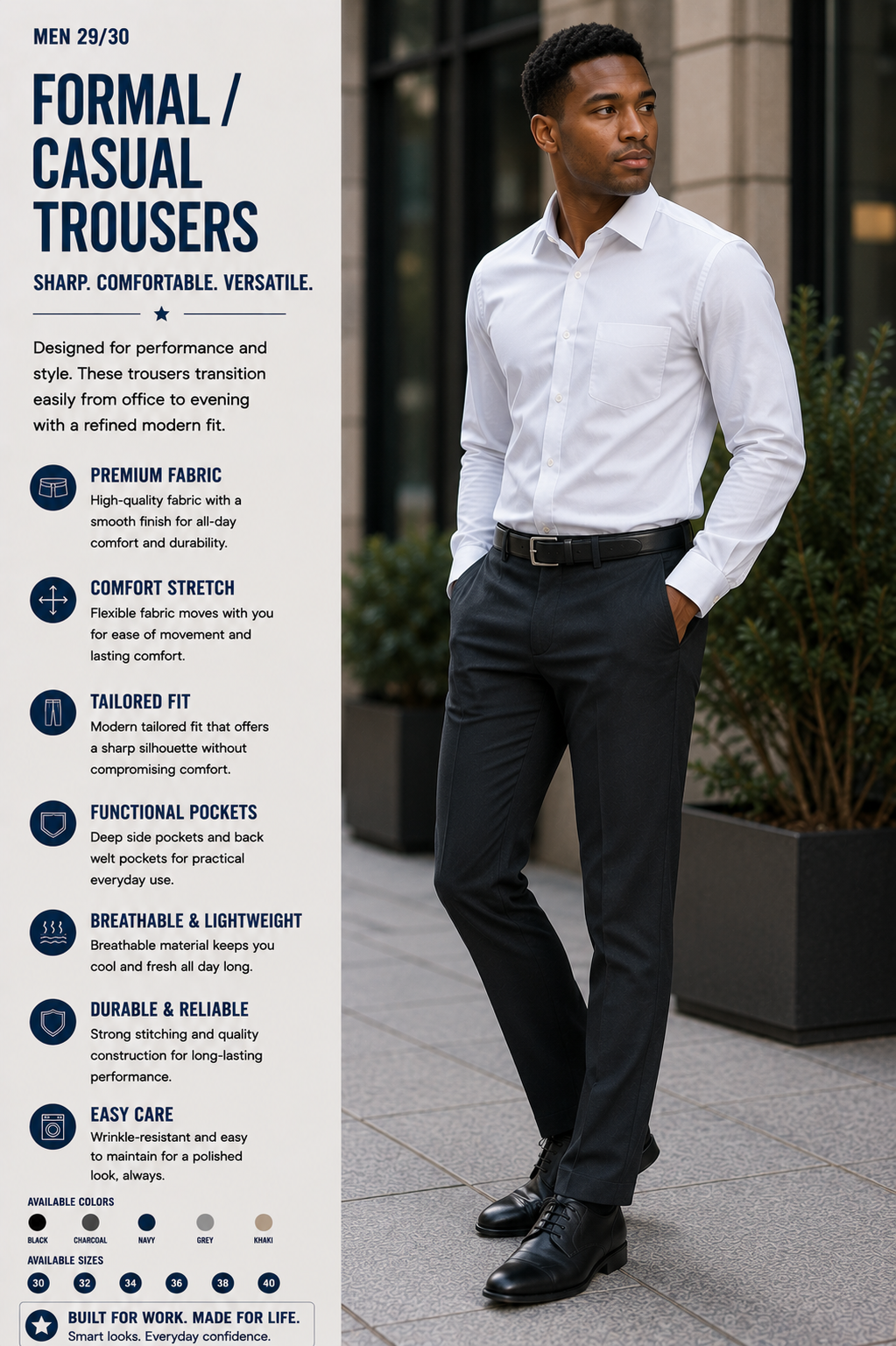 formal trouser
