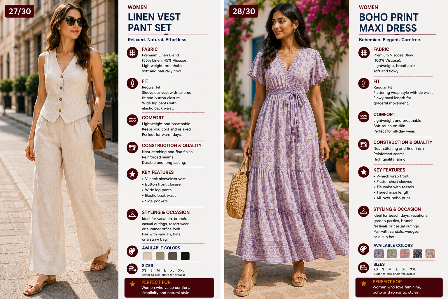 boho print maxi dress