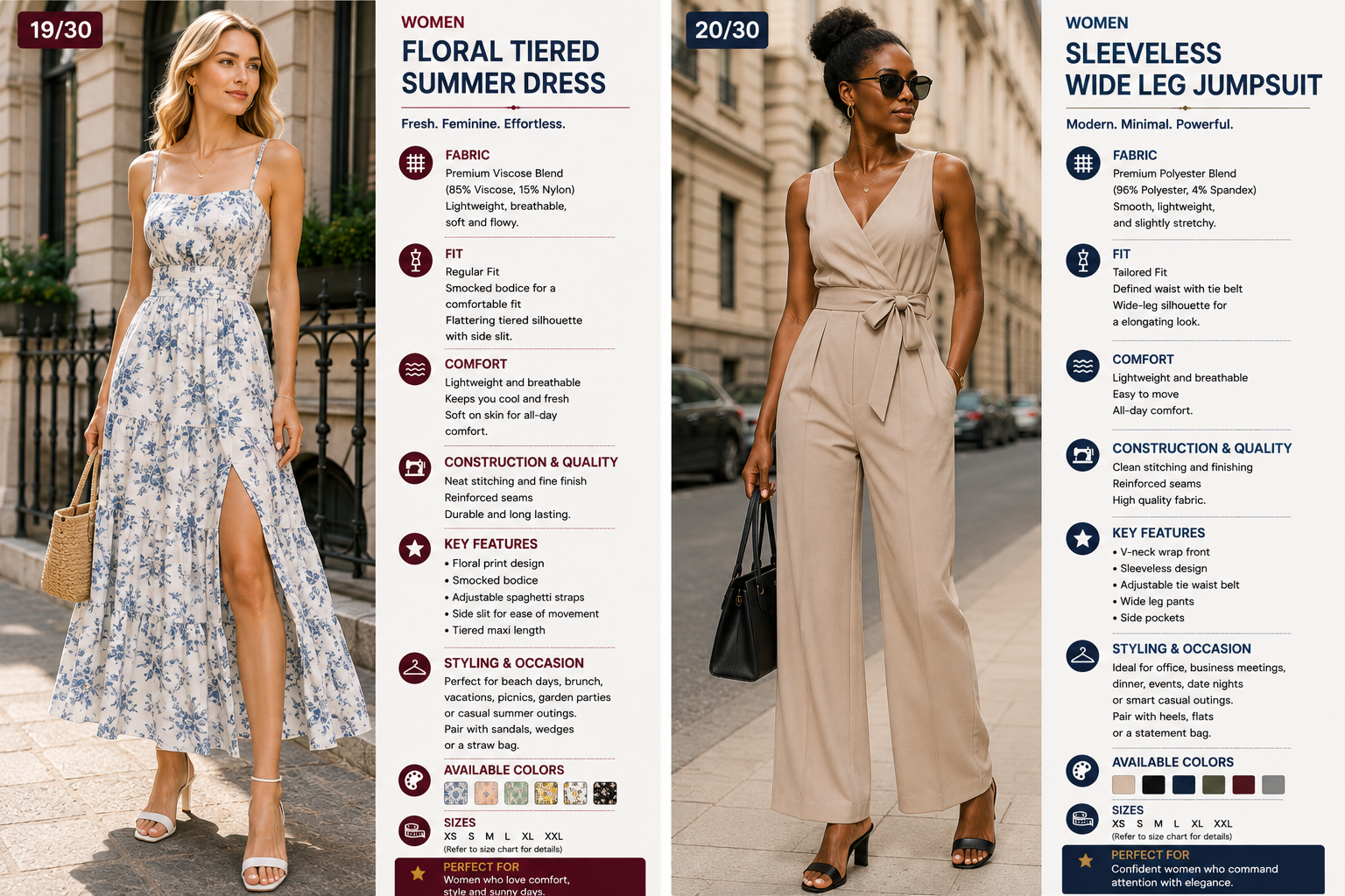 sleeveless wild leg jumpsuit